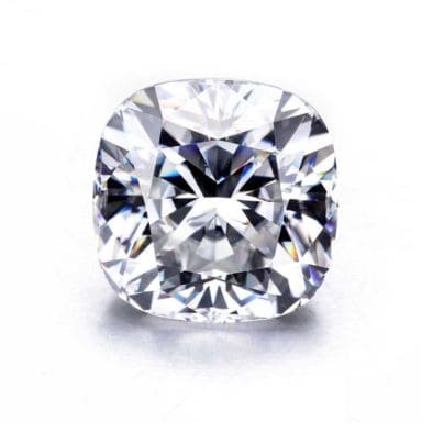 White D Color VVS Cushion Moissanite Stone With Certificate Excellent Cut SJ8021