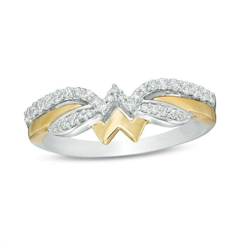Wonder Woman™️ Ring - Wedding & Engagement | Manly Bands