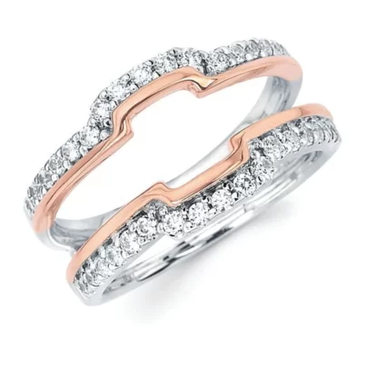 Simulated Diamond 1 carat Solitaire ring in 14K Solid Rose Gold. Perfect  solitaire.