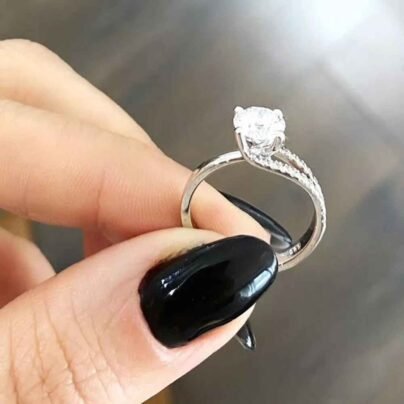 White Gold Diamond Wedding Ring