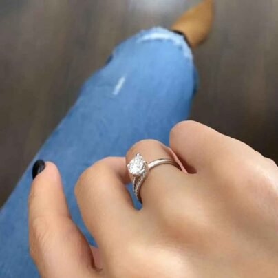 White Gold Diamond Wedding Ring