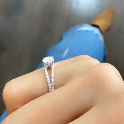 White Gold Diamond Wedding Ring