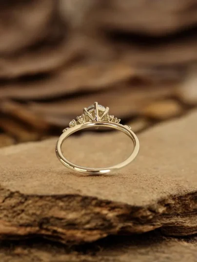 1ct lab grown diamond ring