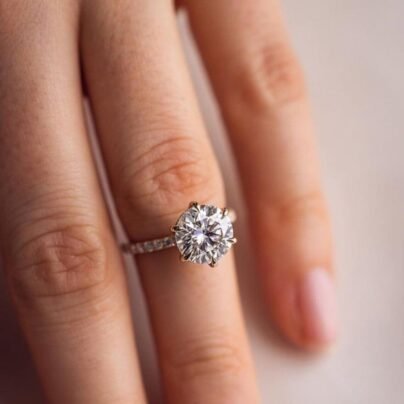 2ct solitaire diamond ring