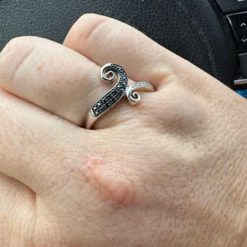 Disney Treasures The Nightmare Before Christmas Moissanite Ring 1/8 ct tw Sterling Silver photo review
